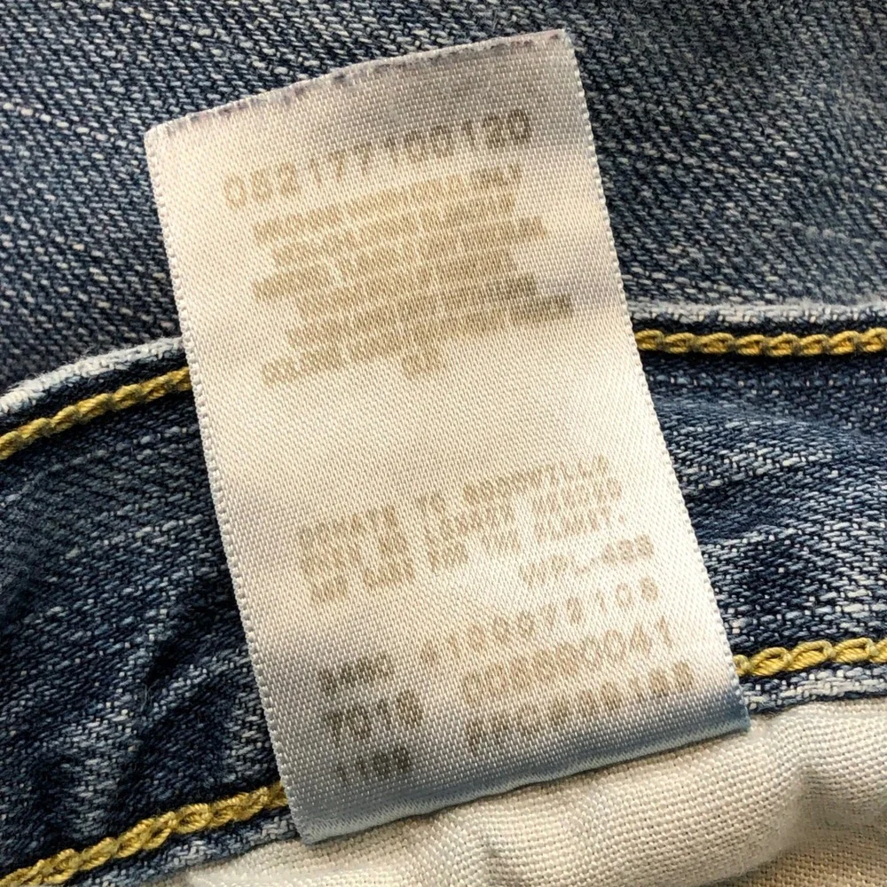 Levis 569 Jeans Men 36x32 (36x31 Fits) Whiskering Y2K Baggy Loose Relaxed Skater